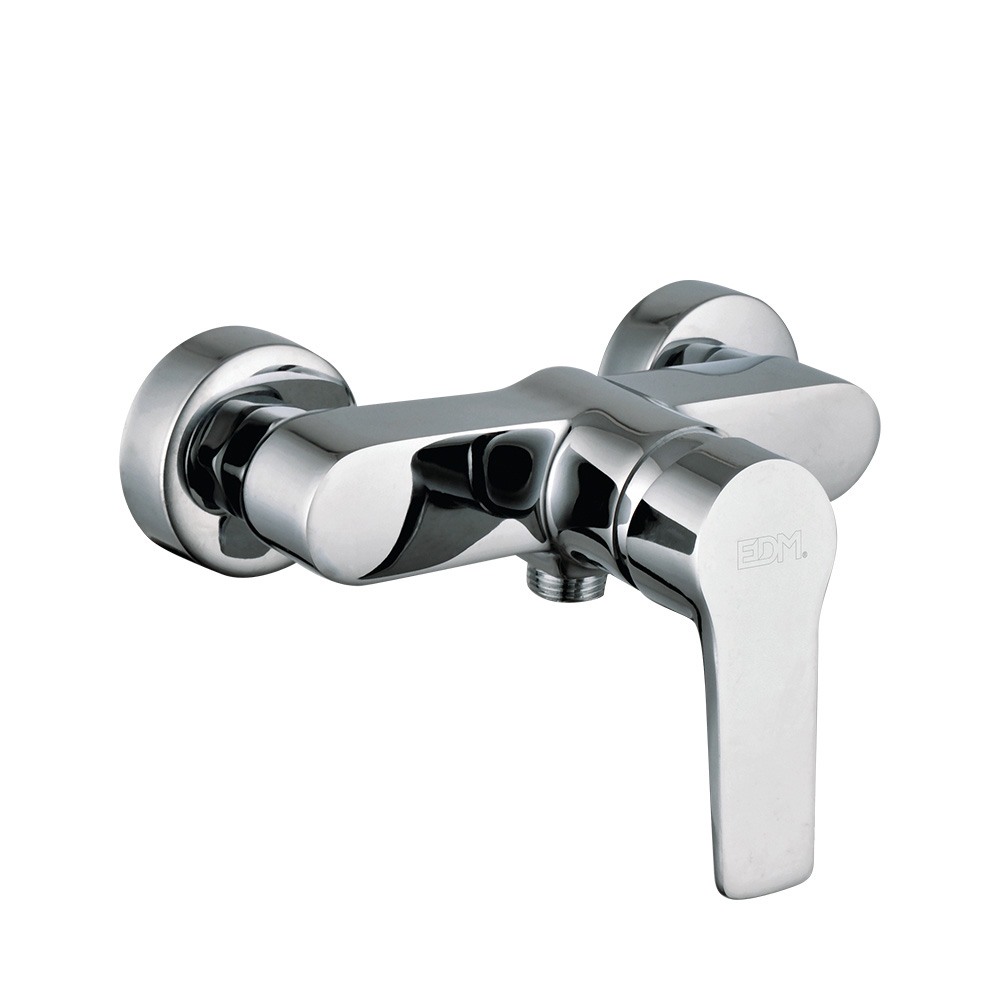 Stap in Luxe: EDM Inbouw Ééngreeps Douchekraan – Stijlvol Design, Afmetingen 11,5×10,5cm