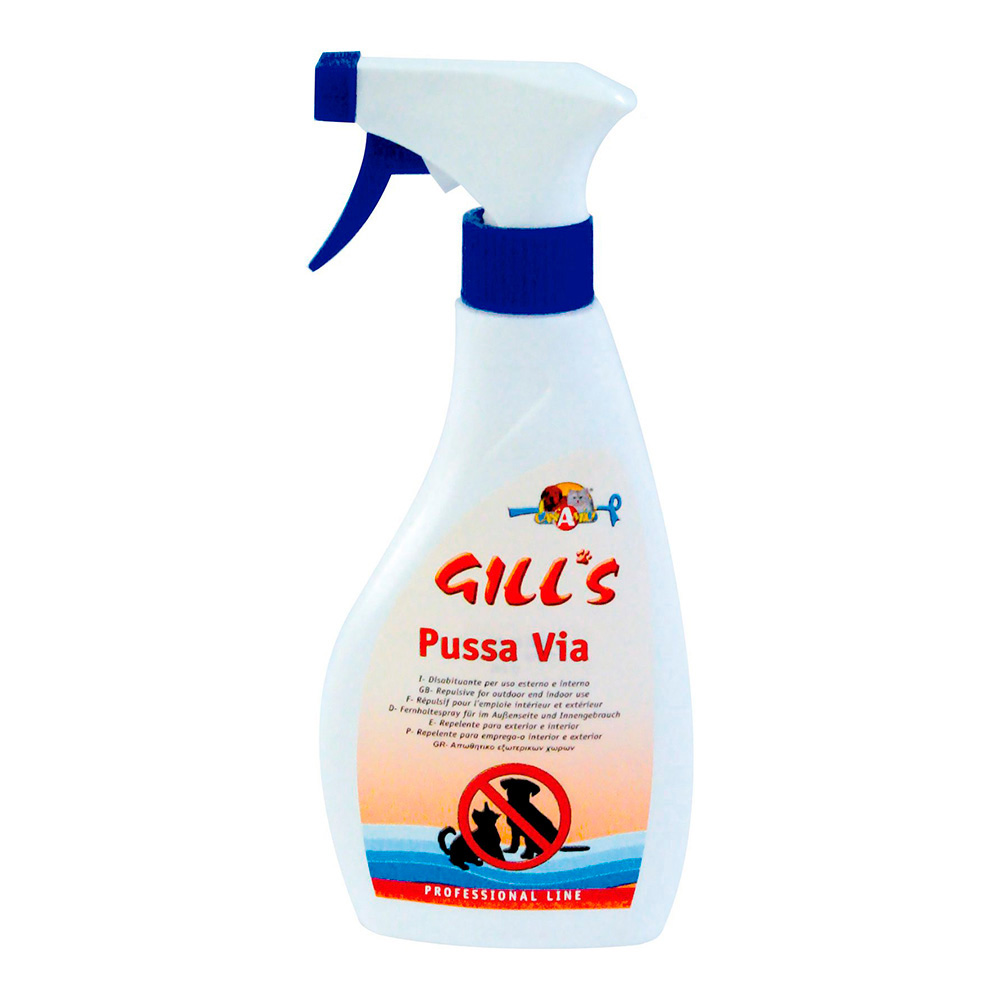 Gill’s afstotende spray voor honden en katten – 300ml, houdt nieuwsgierige viervoeters weg