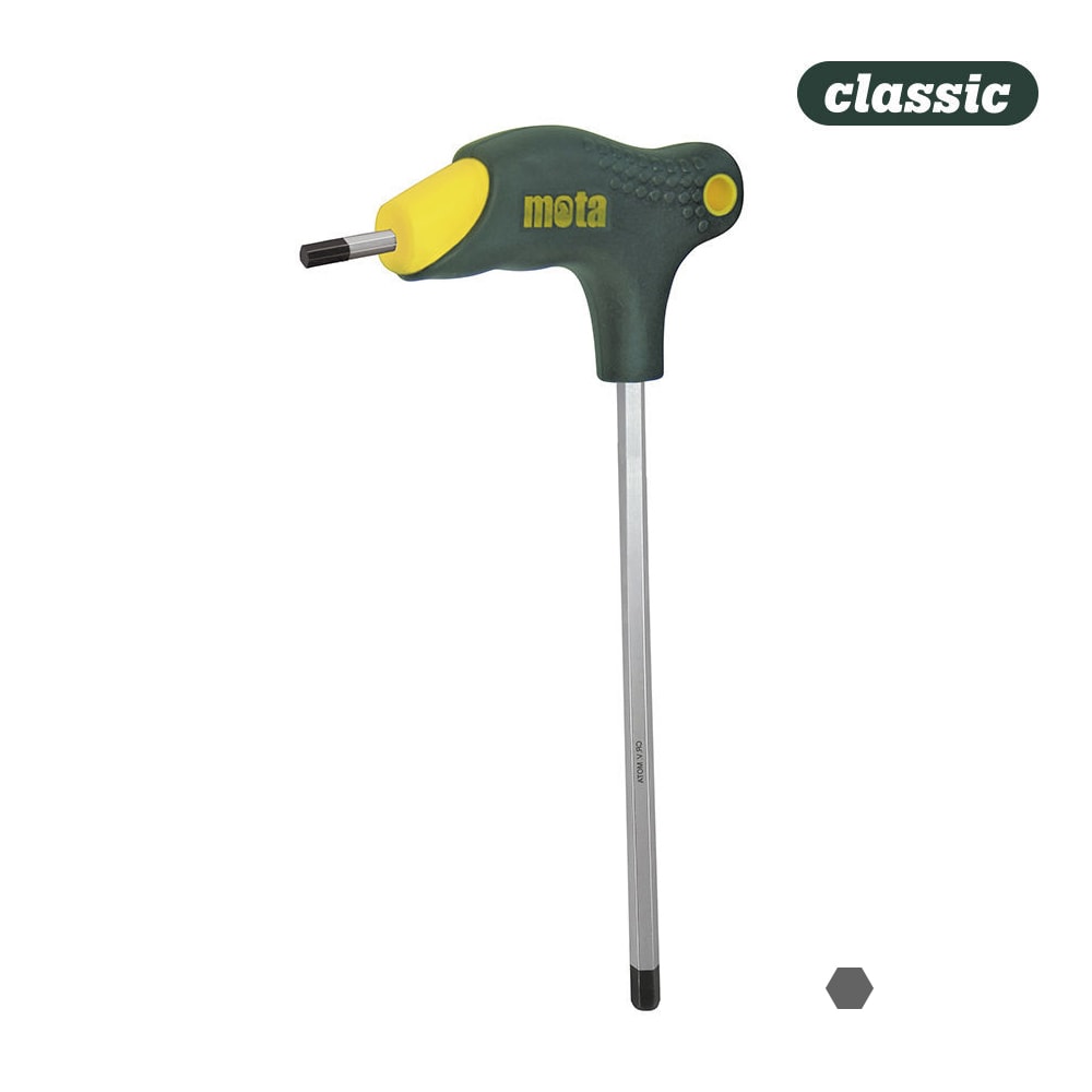 Mota LX04 Ergonomische Inbus T-Sleutel: 4x125mm | Bi-Materiaal Handvat | Voor Algemene Klusprojecten