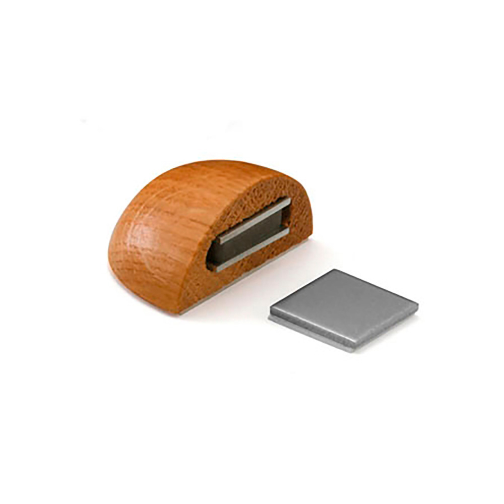INOFIX Zelfklevende Magnetische Houten Houder – Elegante Organisatie voor Uw Sleutels en Paperclips
