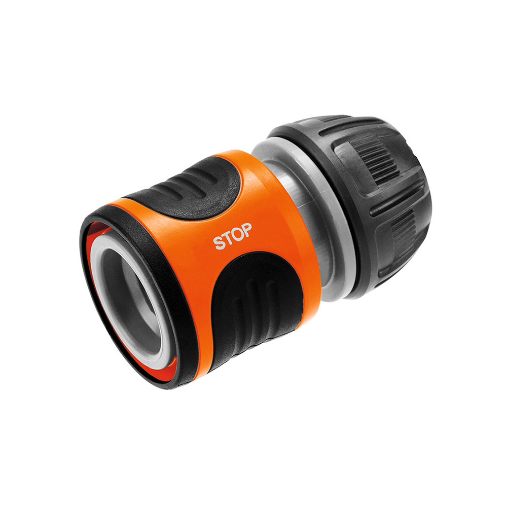 Gardena waterstop snelkoppeling Øint13mm (1/2″)-15mm (5/8″) (blister) – Automatische waterstop bij ontkoppelen