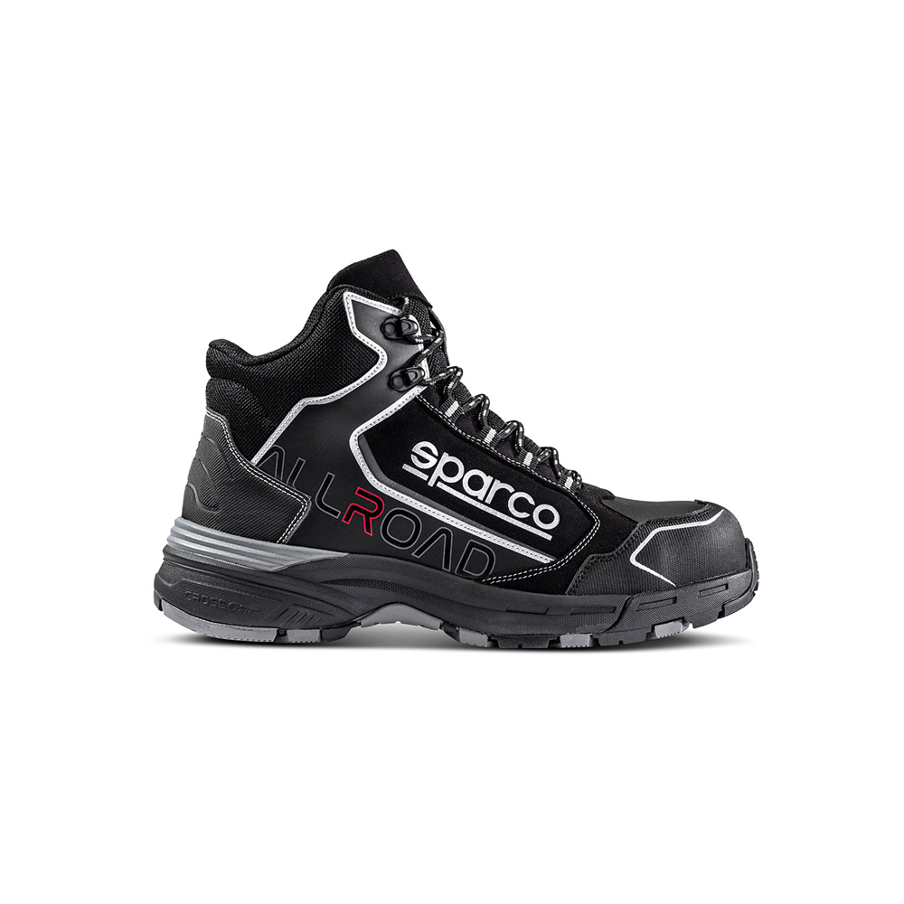 SPARCO S. VAN. VEILIGHEIDSSCHOEN ALL ROAD NRNR: Topcomfort voor Grotere Mannenmaat (Maat 43, 07529NR43)
