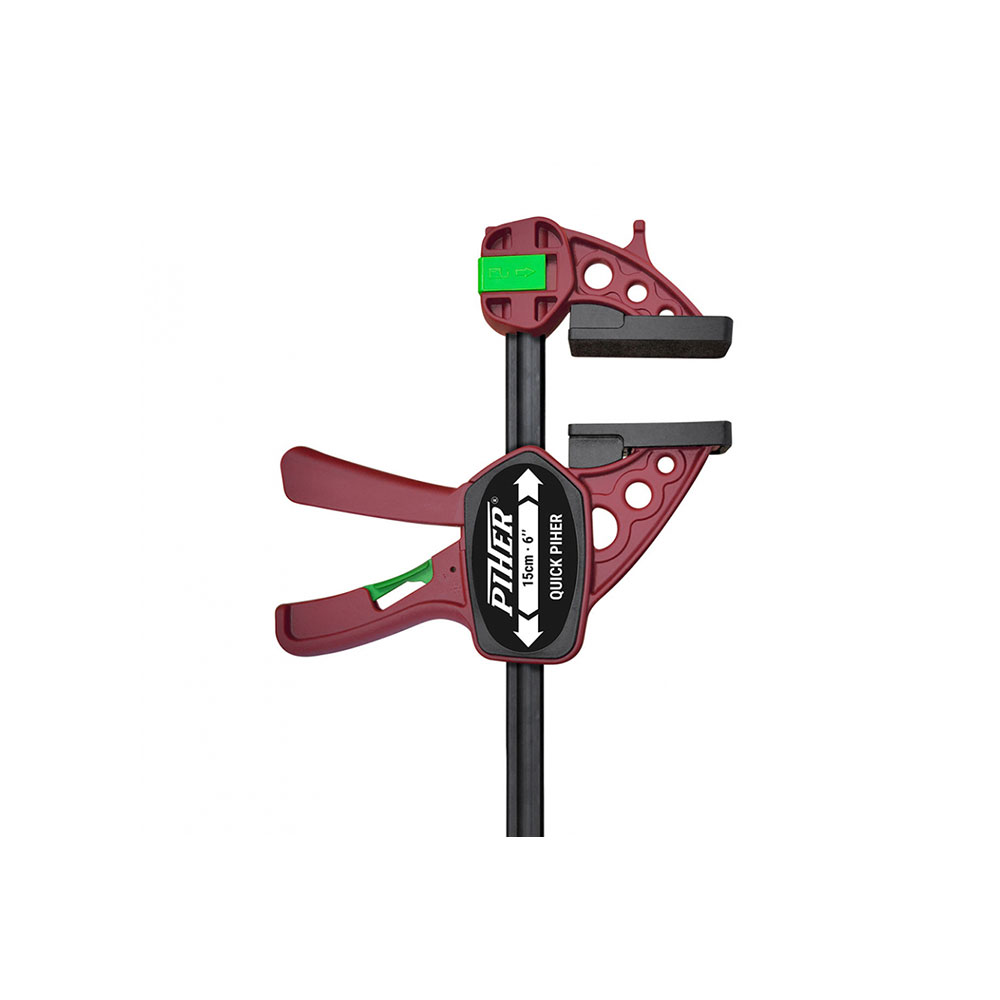 Piher Schroefdraadkoppel Extra XL: Heavy-Duty Omkeerbare Lijmklem (45cm, 150kg, 52645)